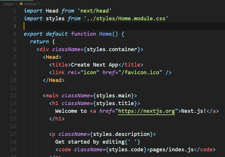 NextJS Code